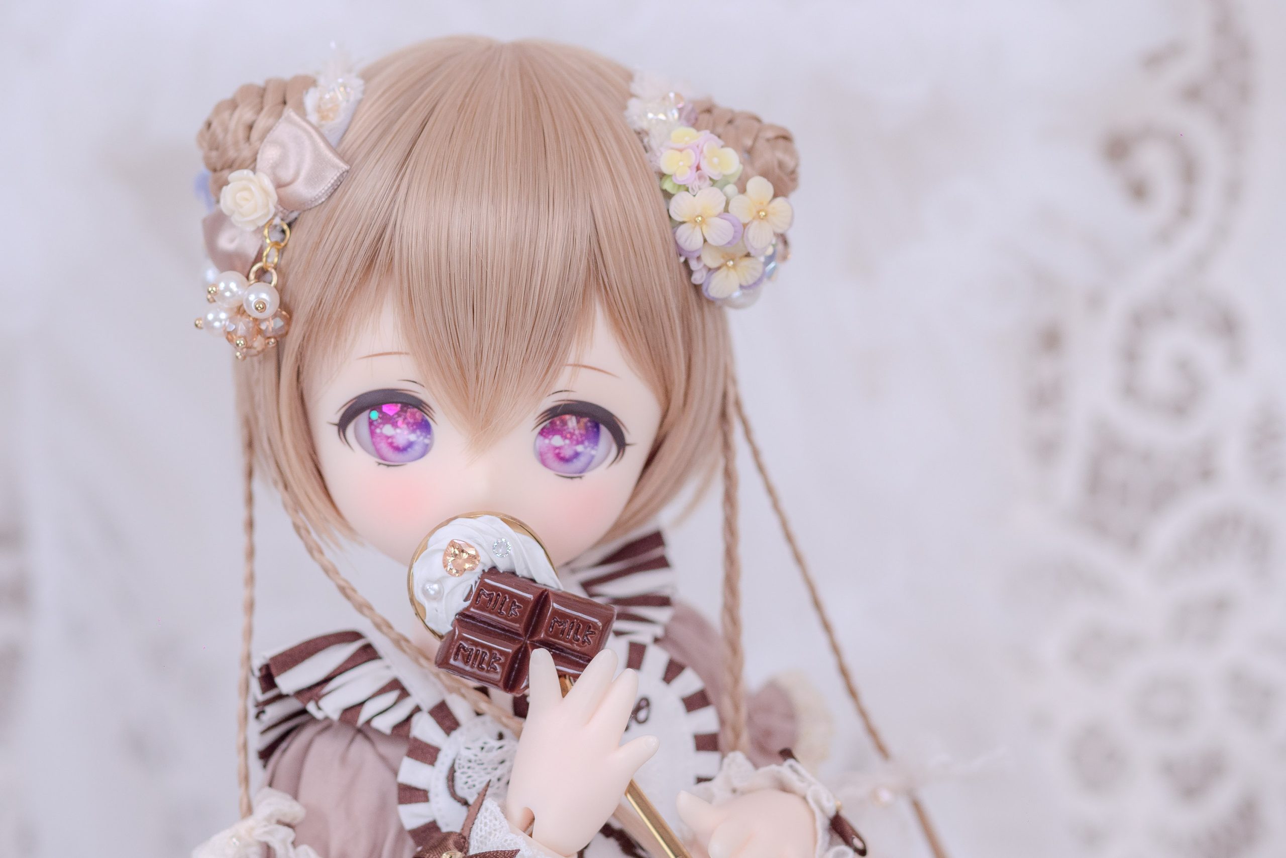 mimiさま専用 Sコーラルピンク アイチェンジ染色リメイクトイスケ mimi
